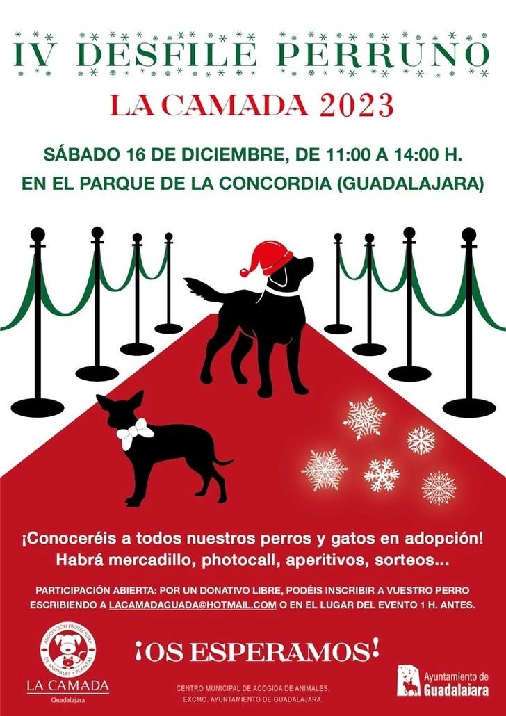 IV Desfile Perruno La Camada el sábado 16 de diciembre