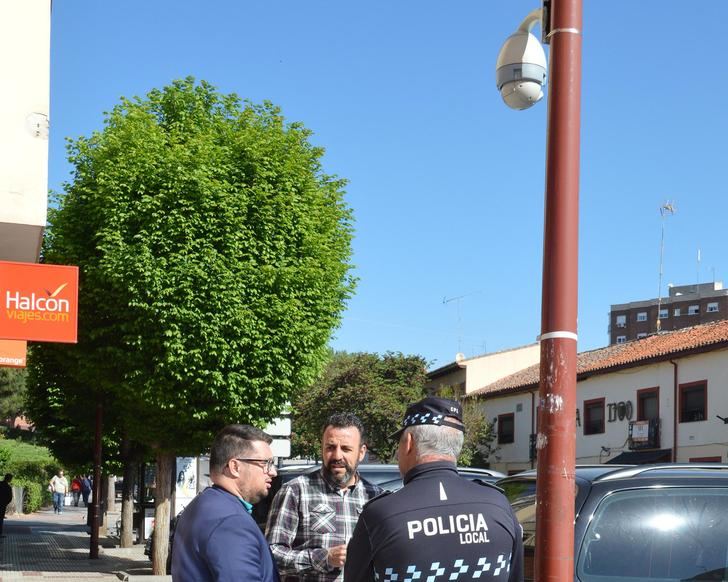 Comienza la instalación de cámaras en varias calles de Azuqueca