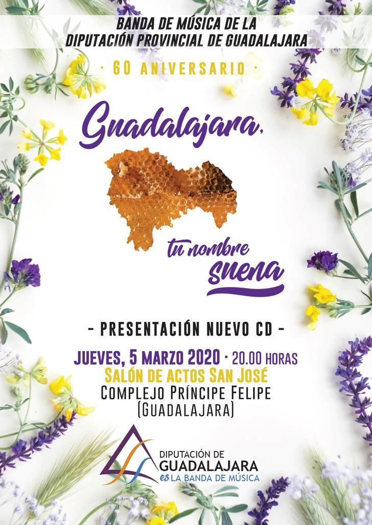 La Banda de Música de la Diputación comparte la 'Canción a Guadalajara' en internet