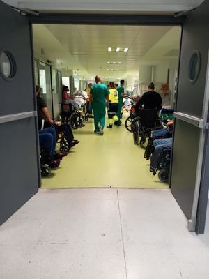 UGT denuncia la saturación de las Urgencias del Hospital de Toledo, con 43 pacientes pendientes de ingreso