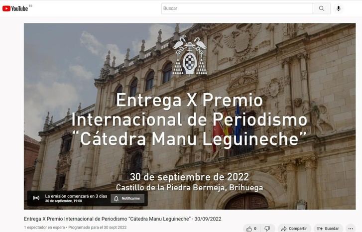 Ramón Lobo recibirá el próximo viernes el X Premio de Periodismo “Cátedra Manu Leguineche”