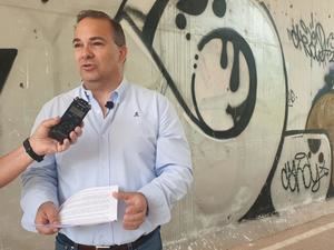 El PP propone a Rojo un plan específico para adecuar el Barranco del Alamín y acabar con las pintadas en los parques de Guadalajara