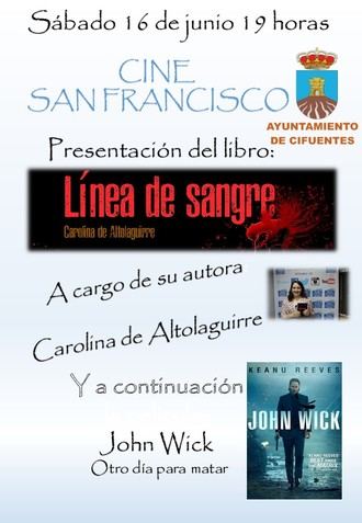 Carolina de Altolaguirre presenta su libro Línea de sangre en Cifuentes
