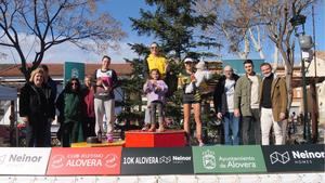 600 corredores participaron en la edición 25 de la Carrera Popular de Alovera