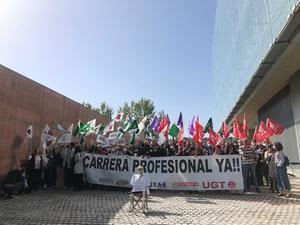 Los sindicatos con representación en SESCAM comienzan hoy las movilizaciones para lograr la reanudación del sistema de Carrera Profesional 