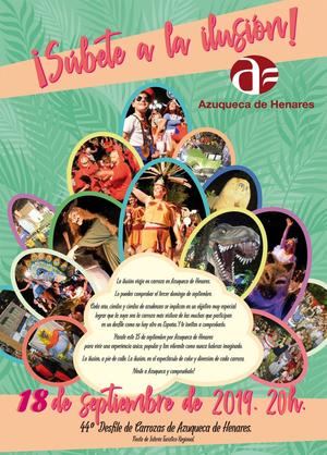 El Desfile de Carrozas de Azuqueca se celebrará este miércoles a las 20 horas