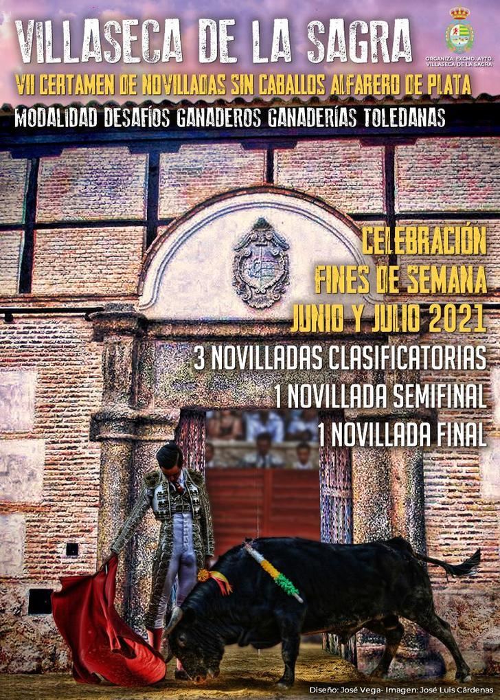 Villaseca de la Sagra convoca el '“VII Certamen Alfarero de Plata' para novilleros sin picadores