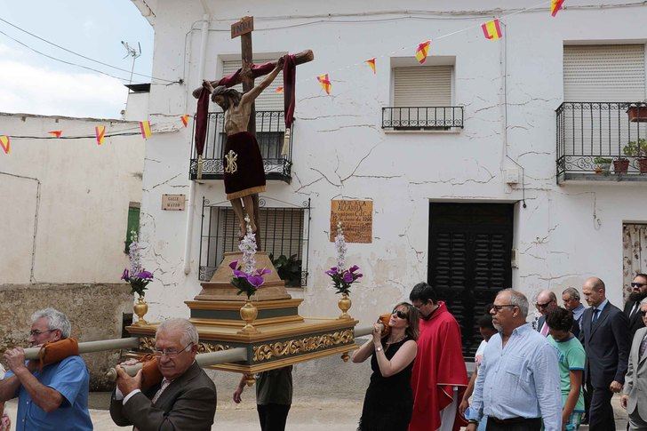 Casasana vive intensamente sus fiestas patronales en honor al Cristo de la Tribulación