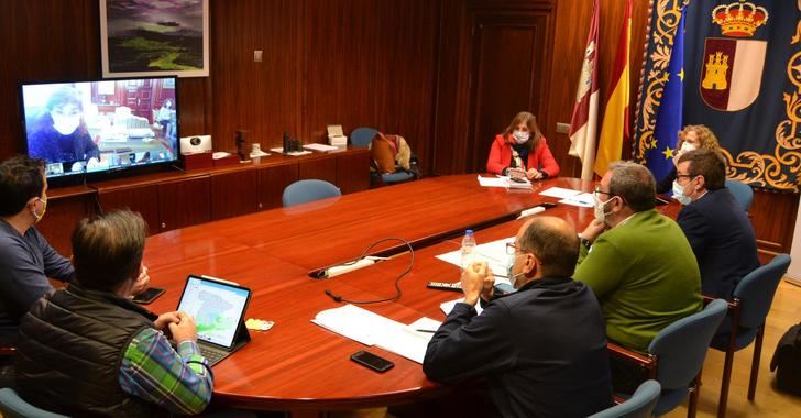 Se organizan los efectivos para paliar los efectos de las peores horas del temporal Filomena en la provincia de Guadalajara, que se esperan a partir de las 18 horas