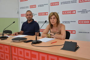 CCOO Albacete renueva su campaña de prevención del estrés térmico laboral