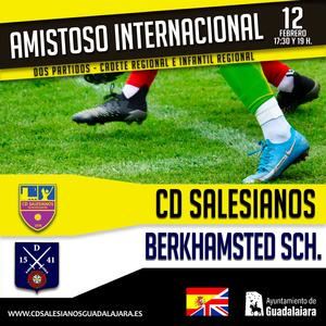 Nueva cita amistosa internacional para el C.D. Salesianos Guadalajara