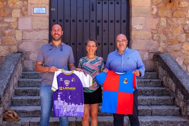 Partido histórico en La Salceda para conmemorar el 50 aniversario del CD Sigüenza