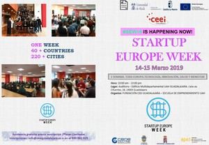 El CEEI de Guadalajara acogerá de nuevo la startup Europe Week los próximos 14 y 15 de marzo 