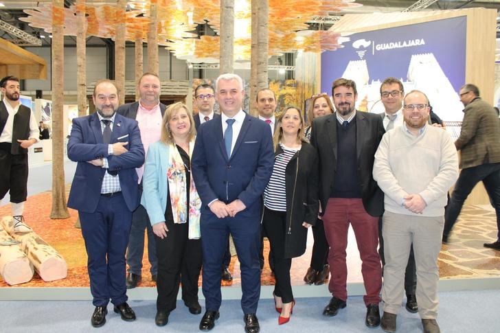 CEOE-CEPYME Guadalajara asite a la inauguración del stand de Castilla La Mancha en FITUR