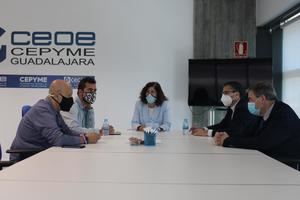 CEOE-CEPYME Guadalajara y los sindicatos UGT y CCOO reivindican la importancia del diálogo social