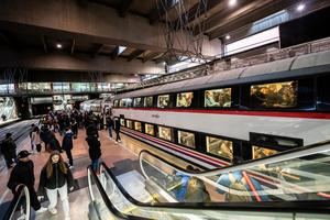 Descarrila un tren en Atocha que afecta a la circulación de la línea C-2 de Cercanías a Guadalajara