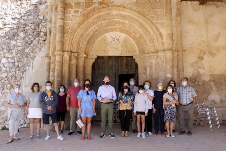 Sencillo y emotivo oficio religioso para celebrar la fiesta patronal de Cereceda
