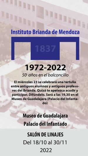 RADIO ARREBATO retransmitirá en directo la tertulia de antiguos alumnos y profesores, el miércoles 23 a las 19:30 desde el Museo Provincial