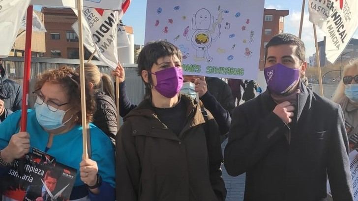Podemos CLM y STAS-CLM Intersindical denuncian recortes en el servicio de limpieza del Hospital General de Albacete