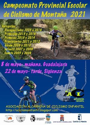 El próximo 22 de mayo, Campeonato Provincial de Ciclismo de Montaña en Sigüenza