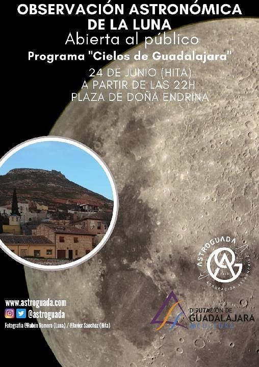 Hita acoge este sábado una observación astronómica pública, la primera actividad del programa Cielos de Guadalajara