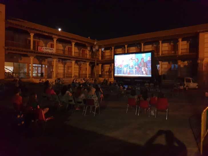 El cine protagonizó la velada cultural de un nuevo domingo de agosto en Yunquera de Henares
