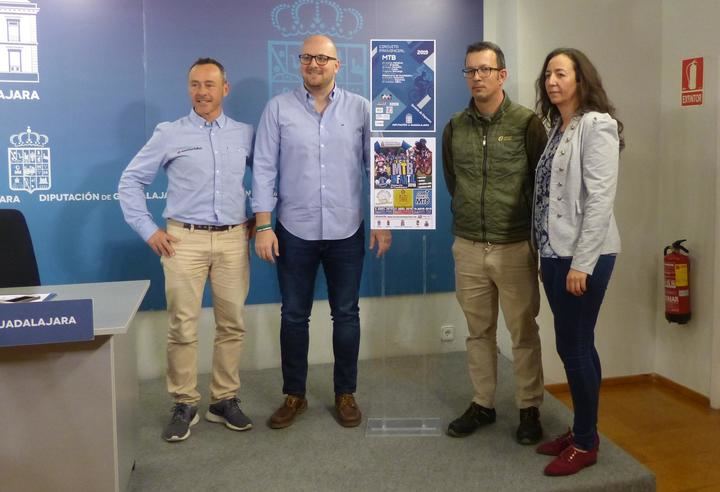 Presentado el 8º Circuito MTB Diputación de Guadalajara, que constará de 10 pruebas