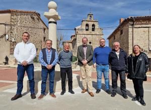 El Ayuntamiento de Ciruelos del Pinar rehabilita su rollo hist&#243;rico 