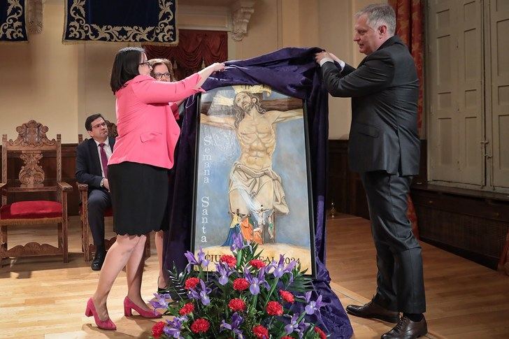 El Cristo del Perdón y de las Aguas protagoniza el cartel de la Semana Santa de Ciudad Real 2024