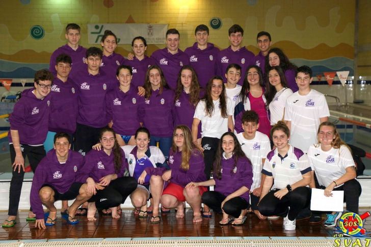 El Club Natación Guadalajara, campeón regional Juvenil y Junior