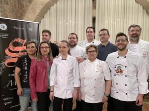 Rubén Urbano, cocinero jefe del Parador de Turismo, Chef Medieval 2019 de Sigüenza