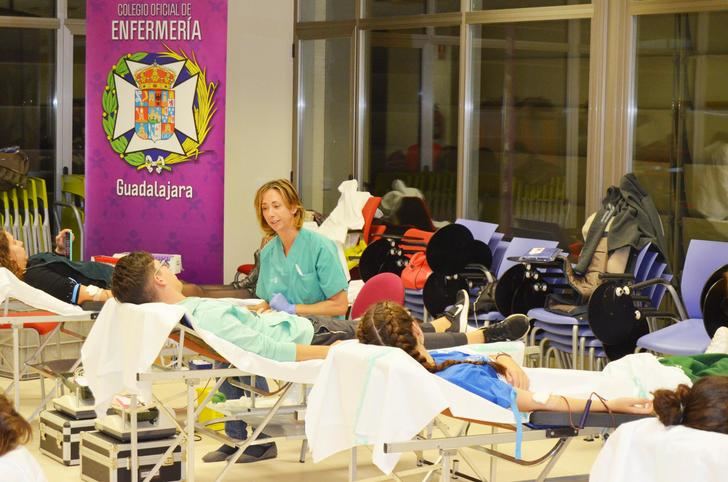 Nuevo éxito del IV Maratón de Donación de Sangre del Colegio de Enfermería de Guadalajara 