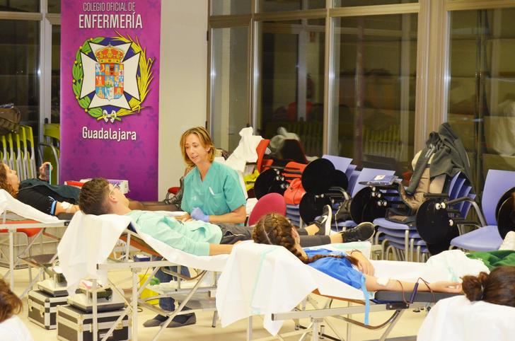 Nuevo éxito del IV Maratón de Donación de Sangre del Colegio de Enfermería de Guadalajara