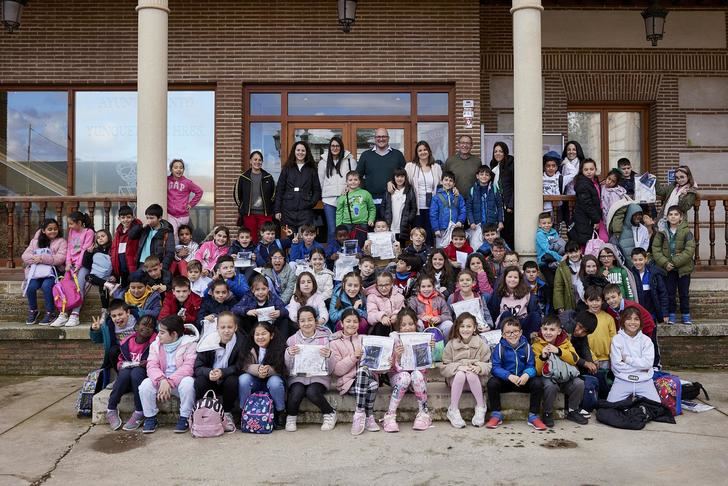 Alumnos de 3º de Primaria del Colegio de Yunquera de Henares visitan el Ayuntamiento