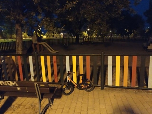 El Ayuntamiento de Cabanillas instalará alumbrado nocturno en los columpios del Parque de La Senda 