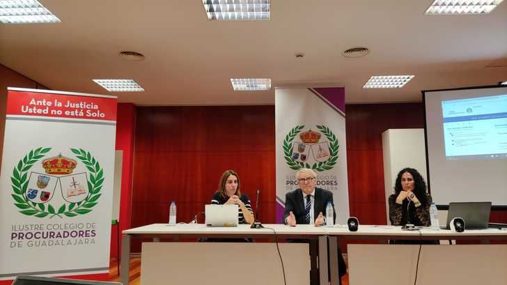 El Colegio de Procuradores de Guadalajara pioneros en la implantación del acceso por profesionales al Expediente Judicial Electrónico