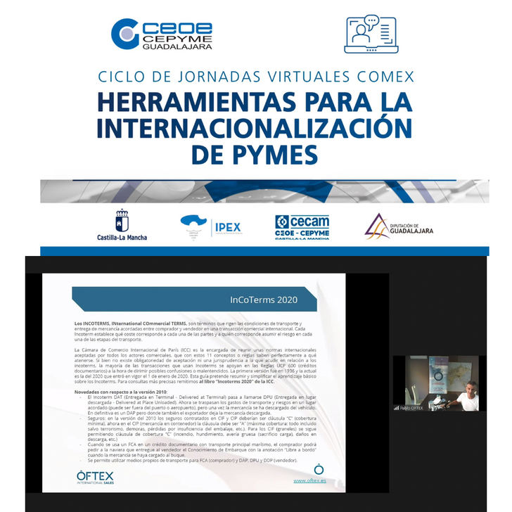 Finaliza el ciclo de Jornadas de Comercio Exterior de CEOE-CEPYME GUADALAJARA