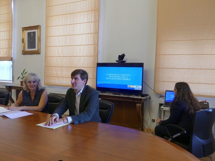 La Comisión de Tráfico, Seguridad Vial y Movilidad Sostenible se reúne en Guadalajara para analizar la situación provincial en esta materia y la implantación de accion
