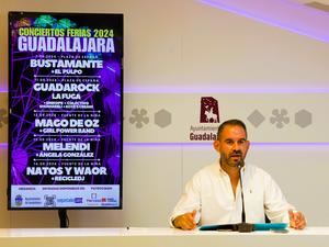 Bustamante, Mägo de Oz, Melendi, La Fuga y Natos y Waor con RECYCLED J actuarán en las Ferias y Fiestas de Guadalajara 2024