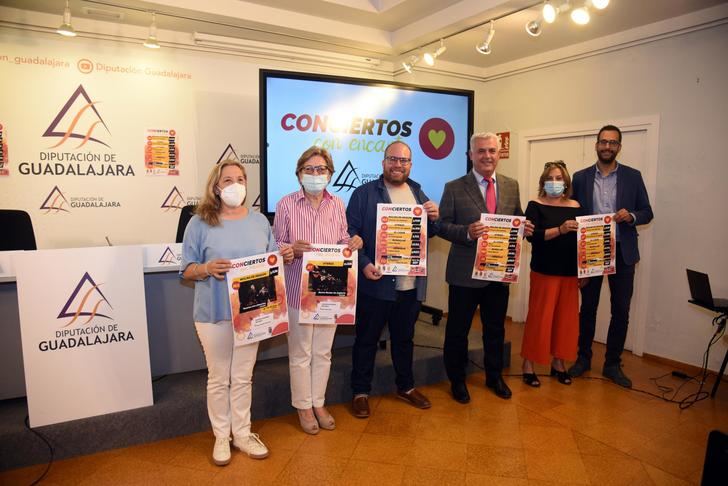 La Diputación de Guadalajara presenta siete grandes Conciertos con encanto para este verano