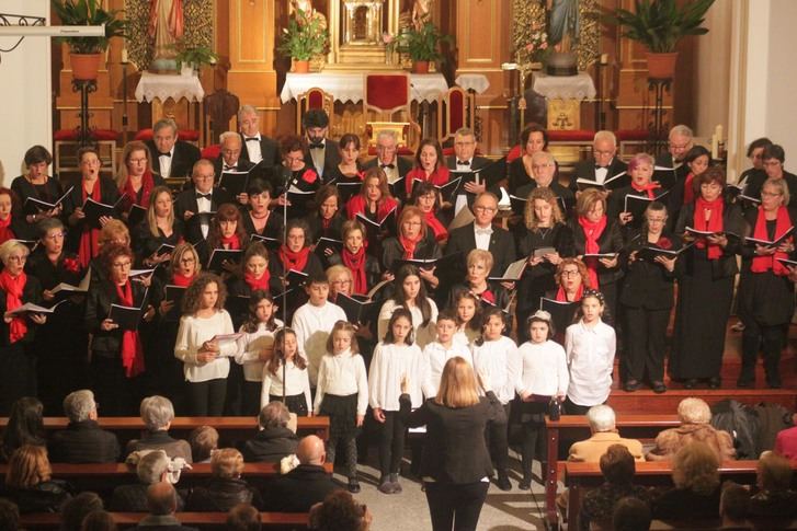 Un espectacular Concierto de Navidad llenó hasta los topes la Iglesia de Cabanillas