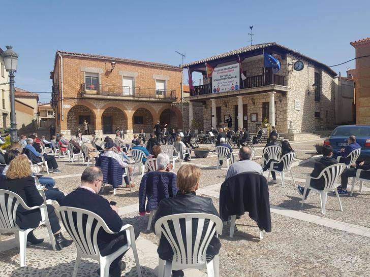 La Banda de Música de la Diputación retomó sus actuaciones en público con un magnífico concierto en Torija