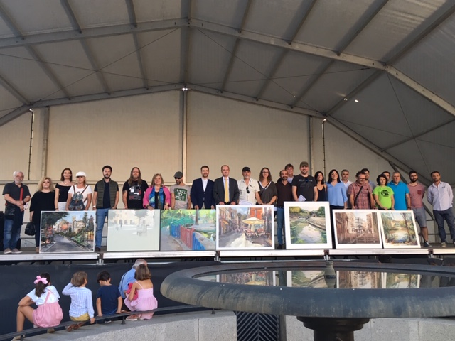 El XXII Certamen de Pintura Rápida al Aire Libre Ciudad de Guadalajara ya tiene ganadores