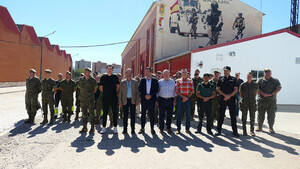 El valor del gregario une deporte, liderazgo y vocación de servicio en el Acuartelamiento Capitán Arenas