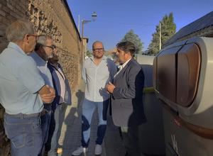 La Mancomunidad Vega del Henares culmina la instalación del quinto contenedor para el reciclaje de restos orgánicos en Yunquera