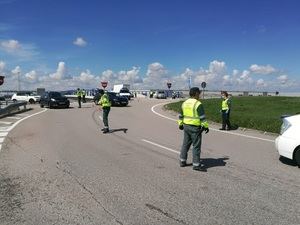 La Guardia Civil intensifica la vigilancia en los desplazamientos entre la provincia de Guadalajara y Madrid