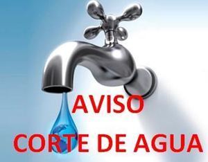 Corte de agua programado para este lunes en el entorno de la Plaza de Dávalos 