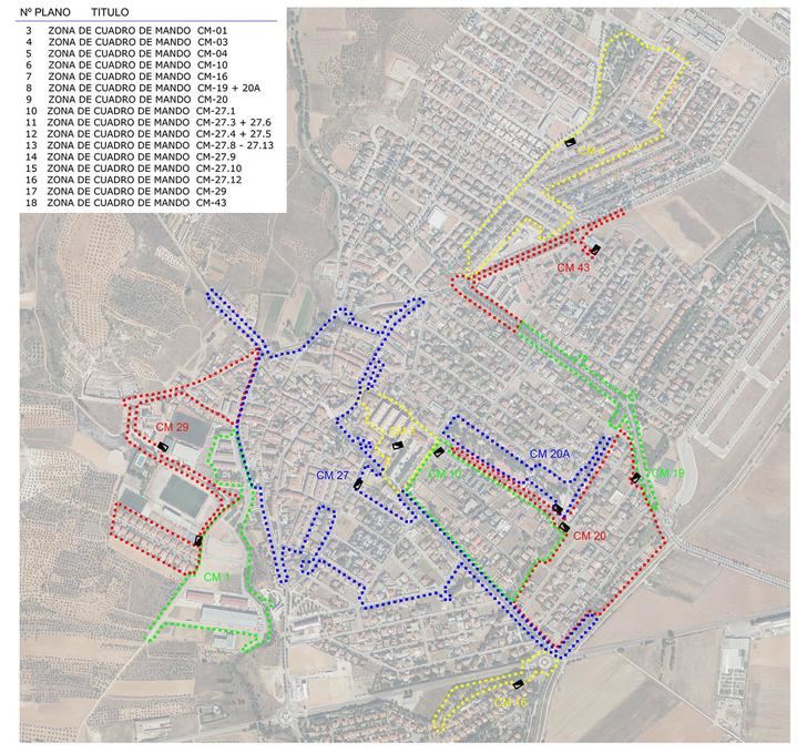 El lunes 11 de abril arrancan los trabajos de renovación de casi 700 farolas del alumbrado público de Cabanillas