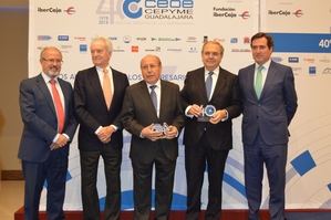 Homenaje a personas, empresas e instituciones desde CEOE-Cepyme en su 40ª Asamblea General