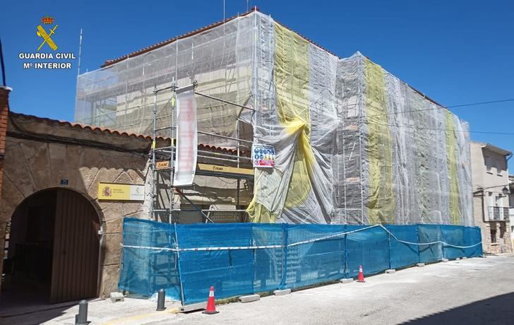 La Guardia Civil realiza en los acuartelamientos de Almonacid de Zorita y de Brihuega obras de rehabilitación eficiente en el marco del Plan de Recuperación, Transformación y Resiliencia (PRTR)